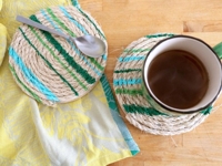Deavita Coloured Sisal Coaster